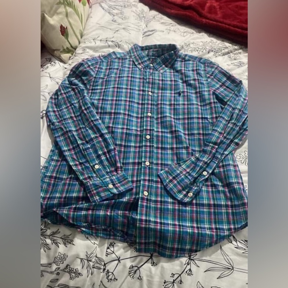 Ralph Lauren Polo Youth XL Boys plaid